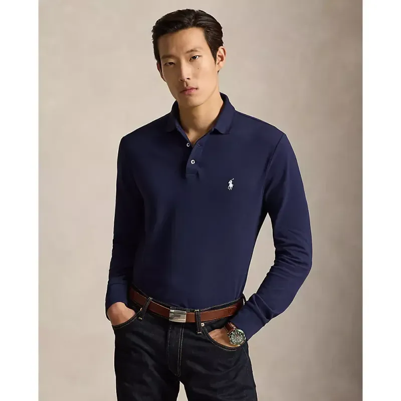POLO UNI MANCHES LONGUES