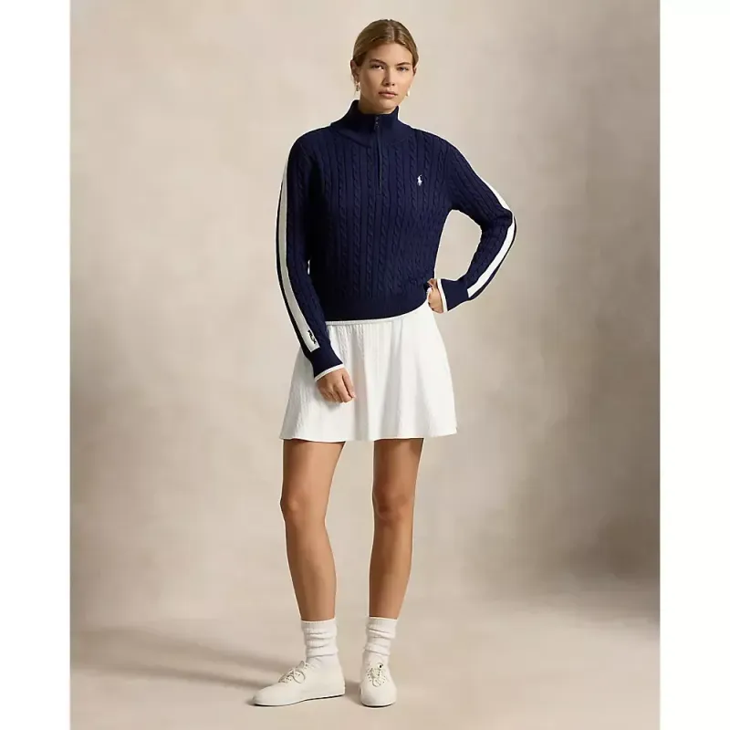 SWEAT FEMME 1/2 ZIP