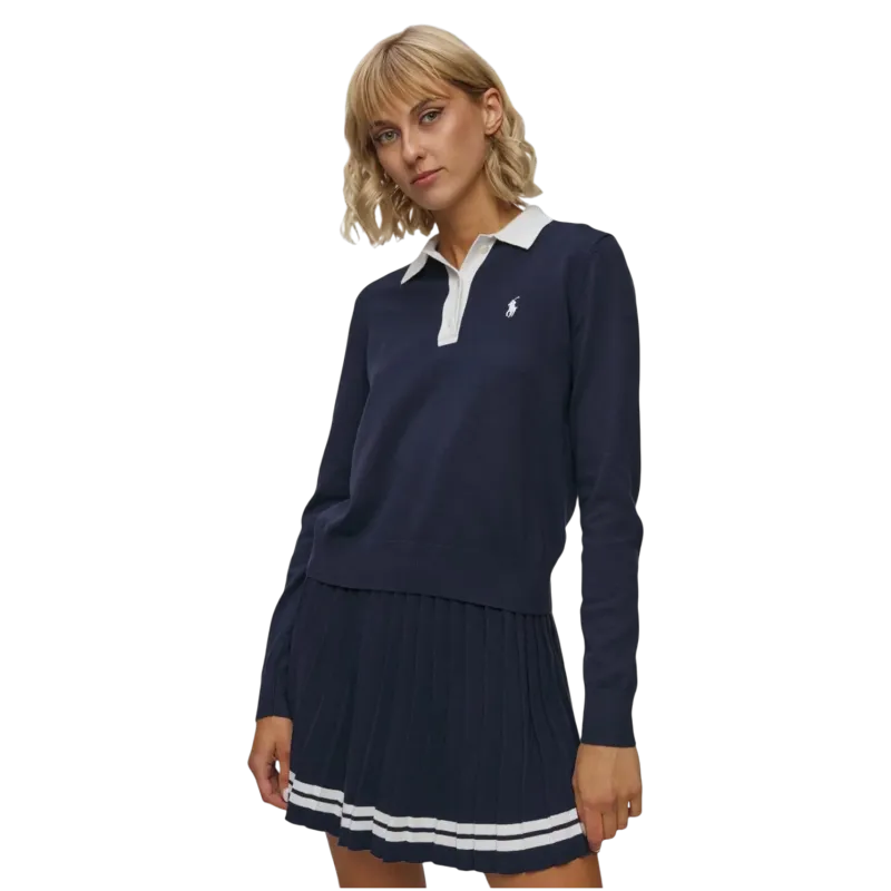 SWEAT FEMME POLO