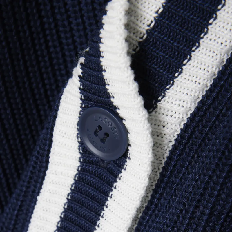 CARDIGAN FEMME LACOSTE HERITAGE