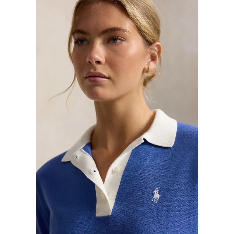 SWEAT FEMME POLO