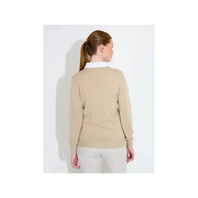 Abacus Liffin – Pull col V femme de golf