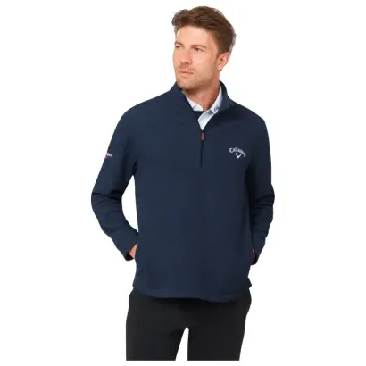 SWEAT ODYSSEY JACQUARD 1/2 ZIP