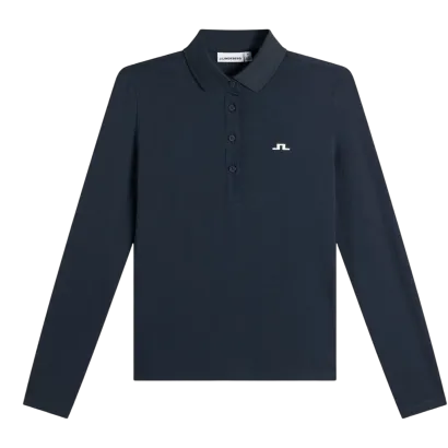 POLO FEMME FLOR UNI MANCHES LONGUES