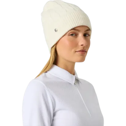 Daily Sports – Bonnet femme Cable Knit en laine
