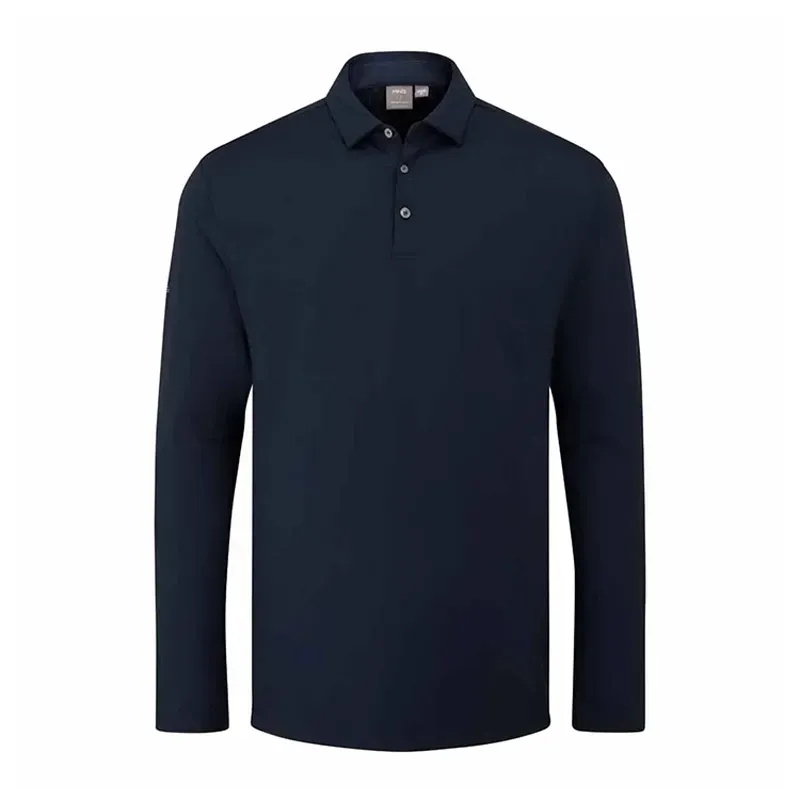 PING Demitri P03828 – Polo de golf homme manches longues PING Demitri P03828 – Polo de golf homme manches longues