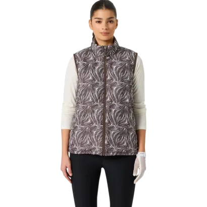 Daily Sports Brownie Zebra – Gilet de golf femme réversible