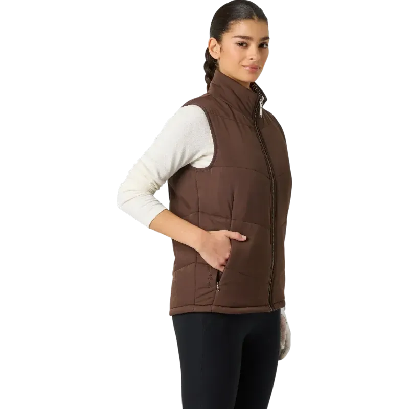 Daily Sports Brownie Zebra – Gilet de golf femme réversible Daily Sports Brownie Zebra – Gilet de golf femme réversible
