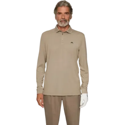 J.Lindeberg Florian – Polo de golf homme manches longues