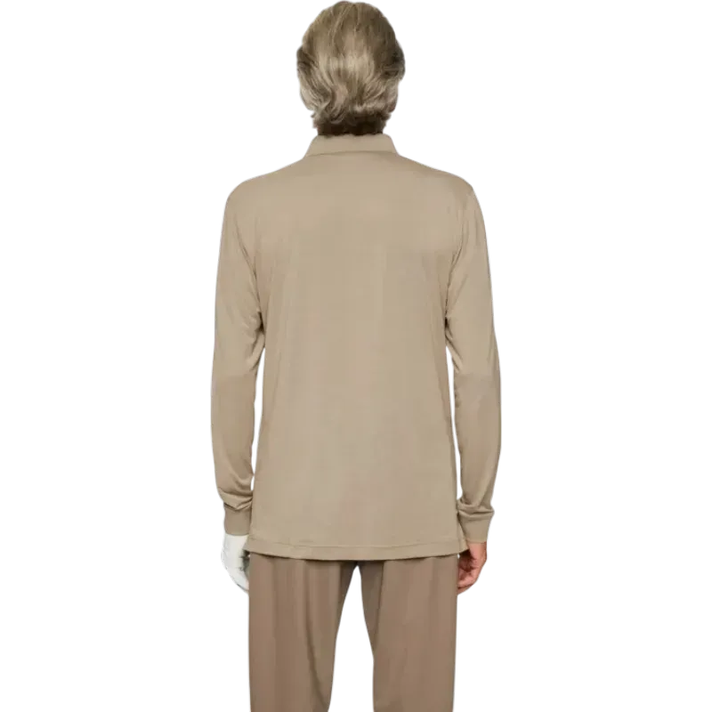 J.Lindeberg Florian – Polo de golf homme manches longues