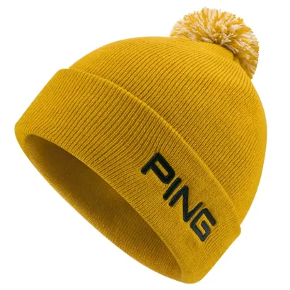 PING – Bonnet de golf uni à pompon