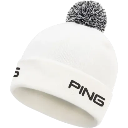 PING – Bonnet de golf uni à pompon