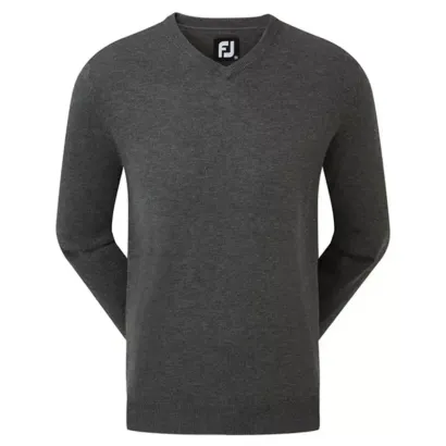 FootJoy  – Pull de golf homme col V en laine