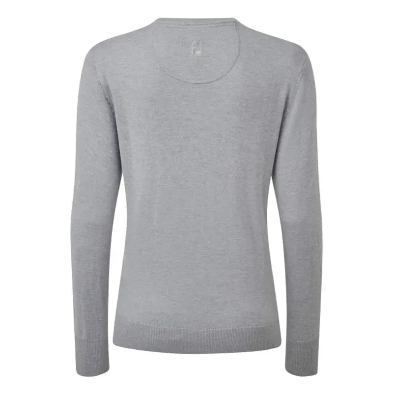 FootJoy Wool Blend – Pull de golf col V en laine