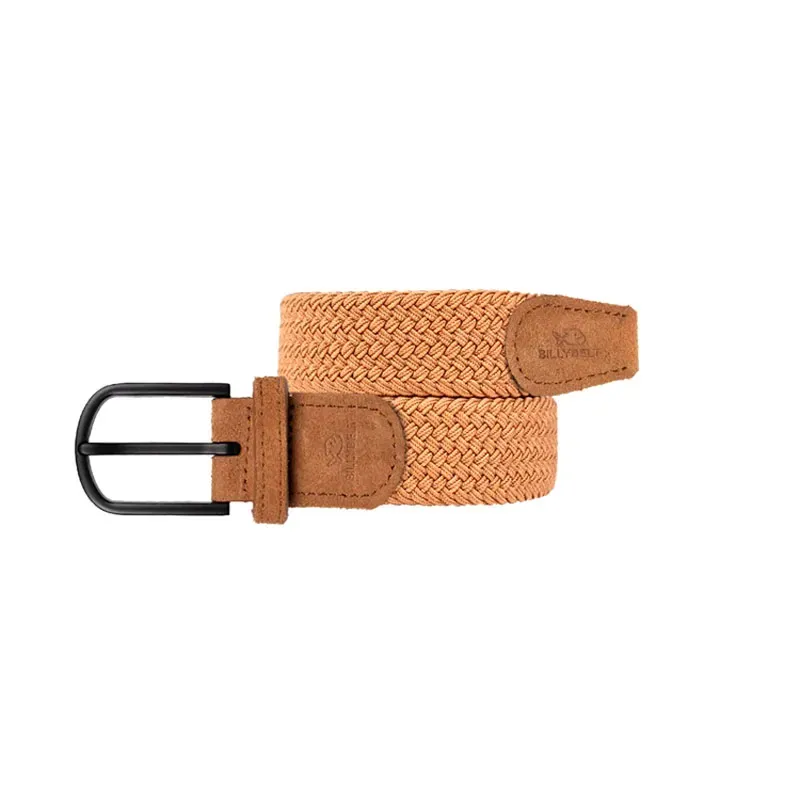 Ceinture tressée élastique – Cuir suédé