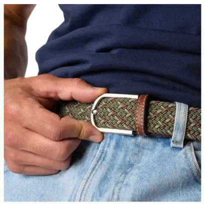 Ceinture tressée Cancun BILLYBELT – Élastique et réglable