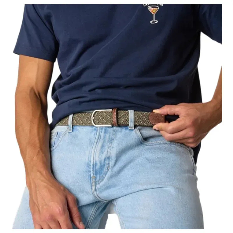 Ceinture tressée Cancun BILLYBELT – Élastique et réglable