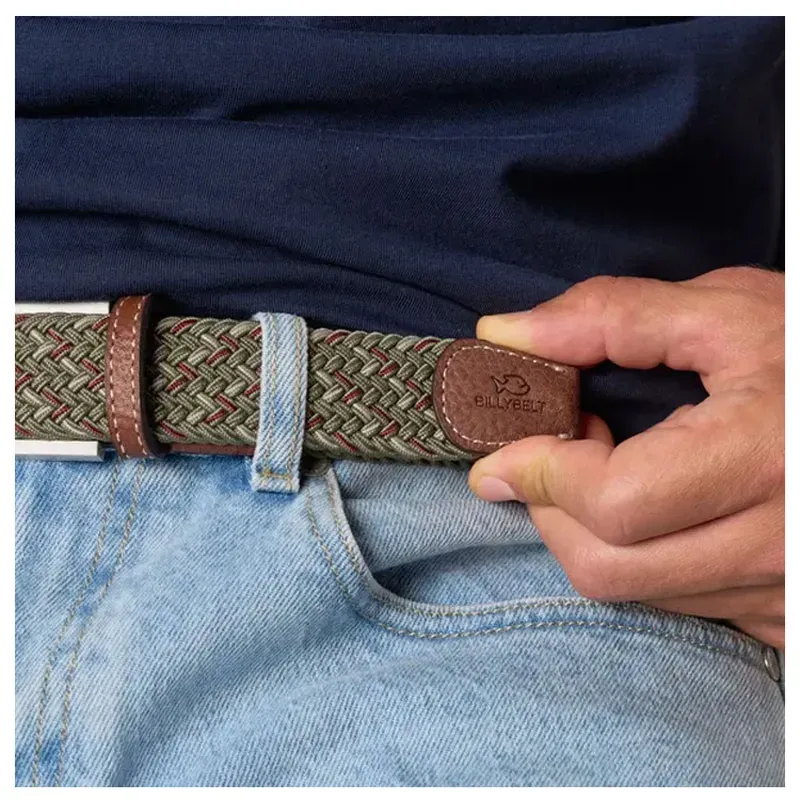 Ceinture tressée Cancun BILLYBELT – Élastique et réglable