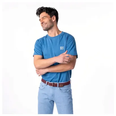Ceinture tressée élastique BILLYBELT BORDEAUX
