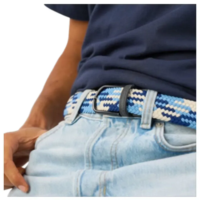 BILLYBELT Lac Louise CB168 – Ceinture tressée multicolore | Golf Plus