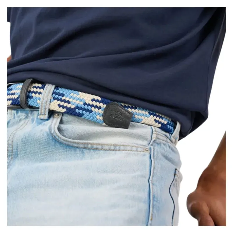 BILLYBELT Lac Louise CB168 – Ceinture tressée multicolore | Golf Plus