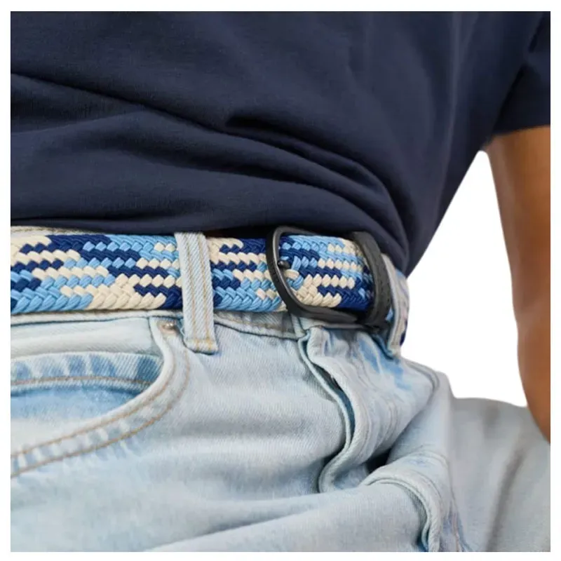 BILLYBELT Lac Louise CB168 – Ceinture tressée multicolore | Golf Plus