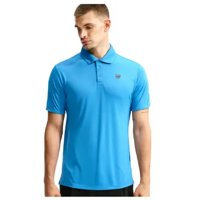 POLO PAR 5 SOLID UNI MANCHES COURTES