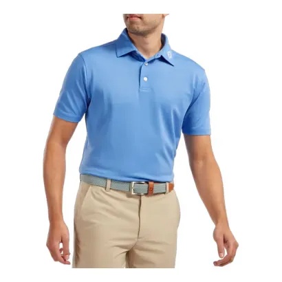 Polo de golf homme FootJoy Stretch Piqué Solid
