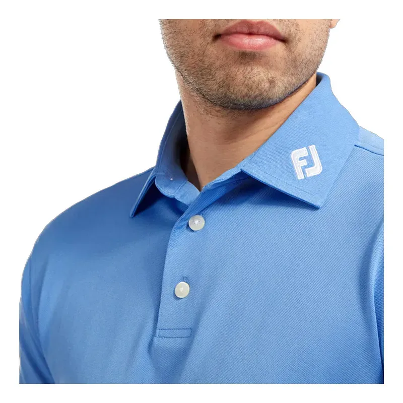 Polo de golf homme FootJoy Stretch Piqué Solid