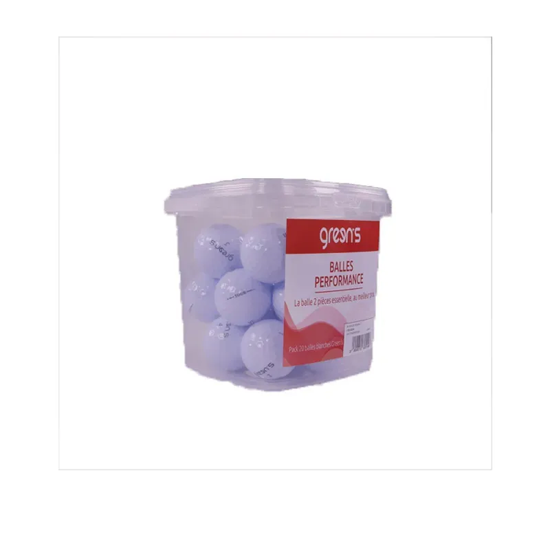 Seau 20 balles de golf Green's Performance Seau 20 balles de golf Green's Performance