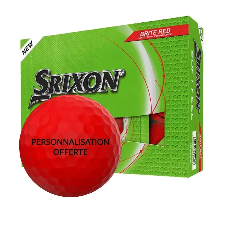 BALLES SOFT FEEL BRITE PERSONNALISATION