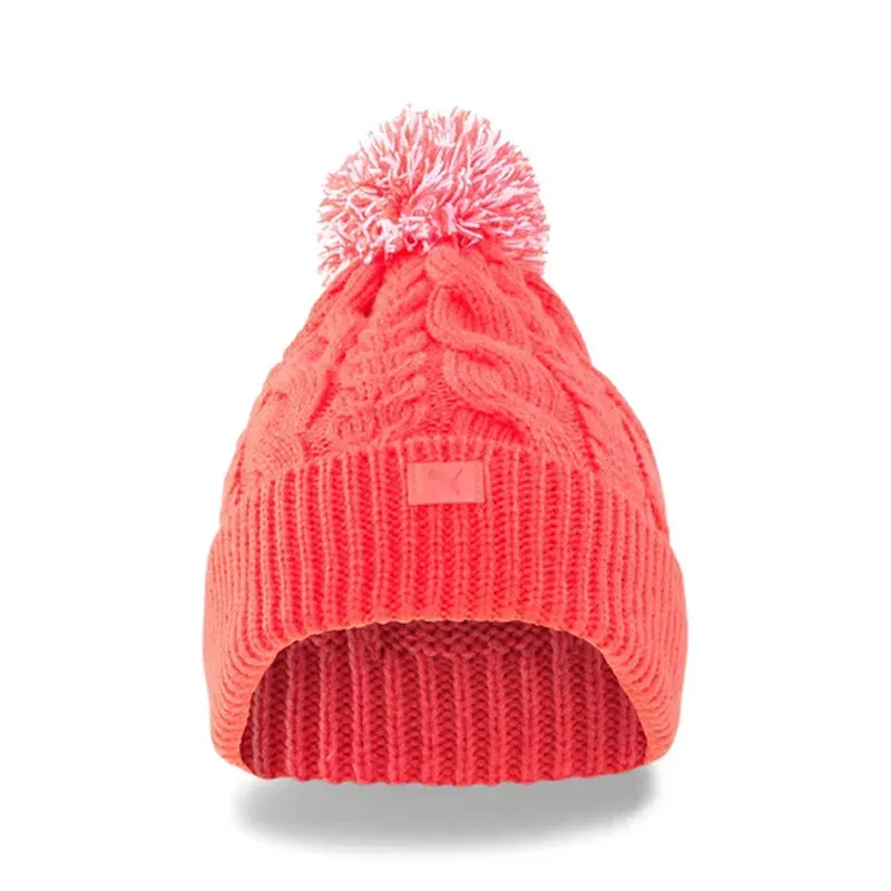 Bonnet Femme Puma Cable Pom Beanie | Golf Plus