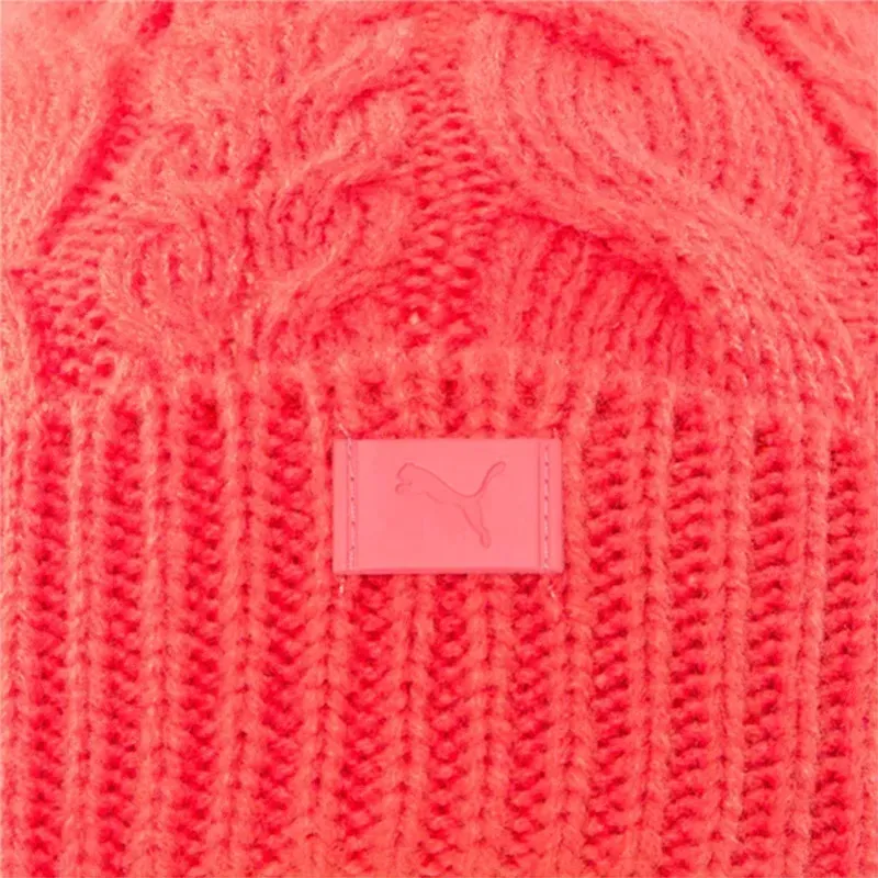 Bonnet Femme Puma Cable Pom Beanie | Golf Plus