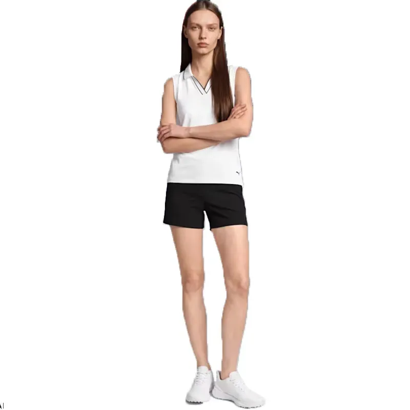 Polo de golf femme sans manches Puma Cloudspun