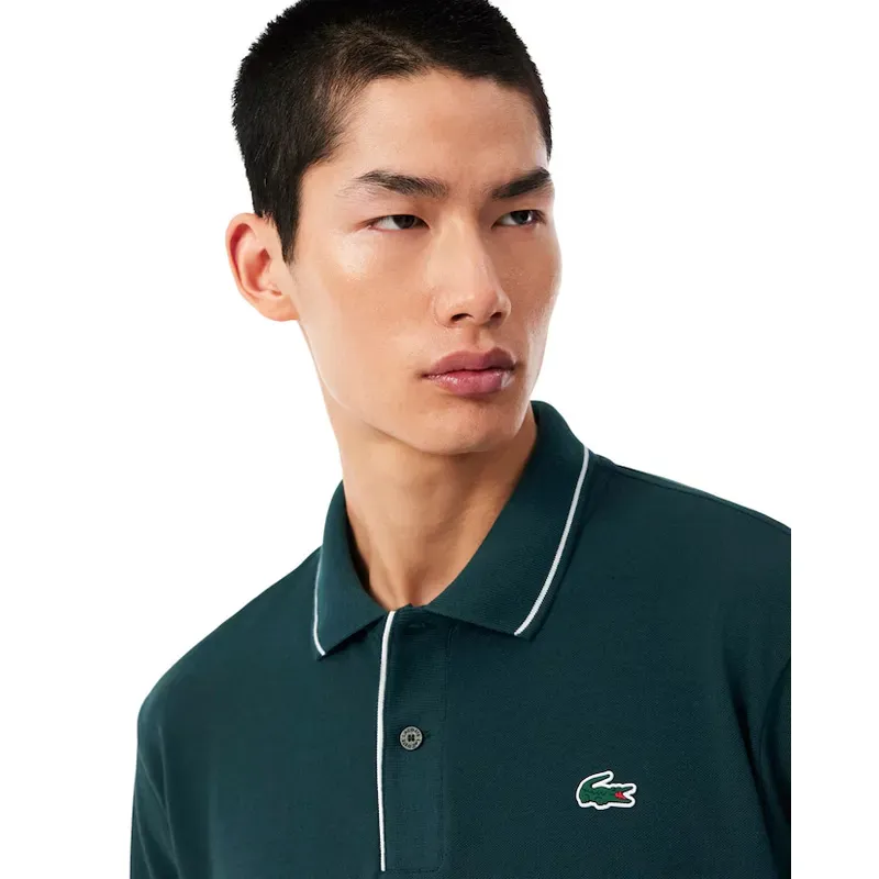 Polo homme Lacoste Heritage Emana manches courtes
