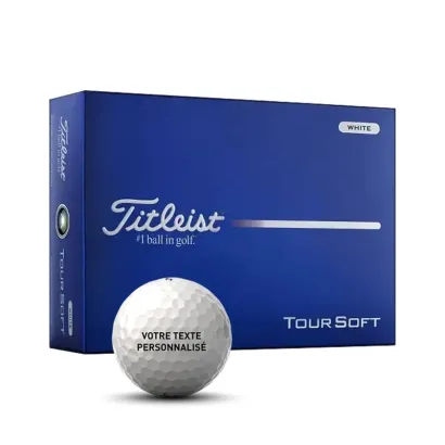 Balles Titleist Tour Soft personnalisées | Golf Plus