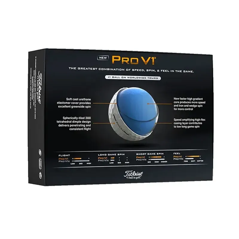 Balles Titleist Pro V1 personnalisées | Golf Plus