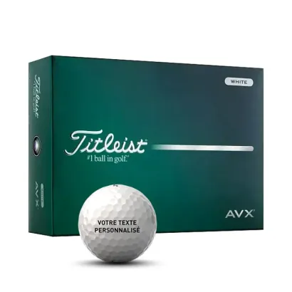 Balles Titleist AVX personnalisées | Golf Plus