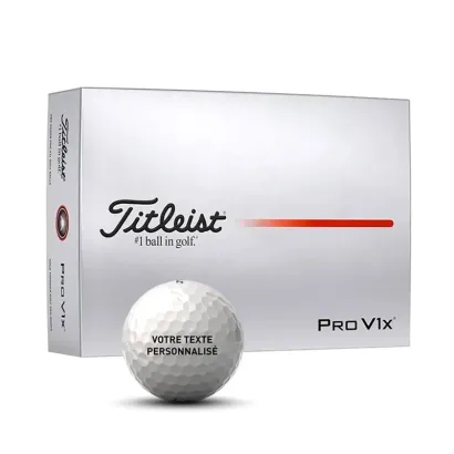 Balles Titleist Pro V1x personnalisées | Golf Plus