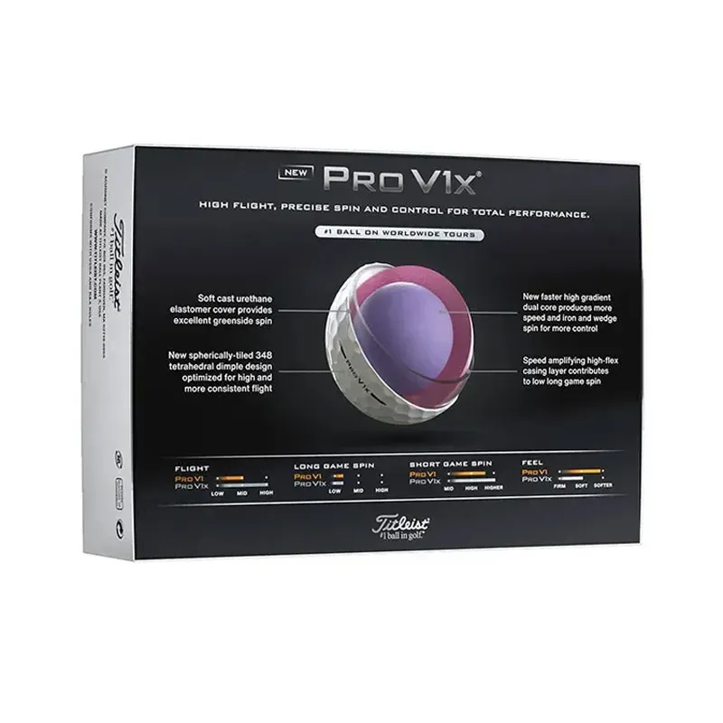 Balles Titleist Pro V1x personnalisées | Golf Plus Balles Titleist Pro V1x personnalisées | Golf Plus