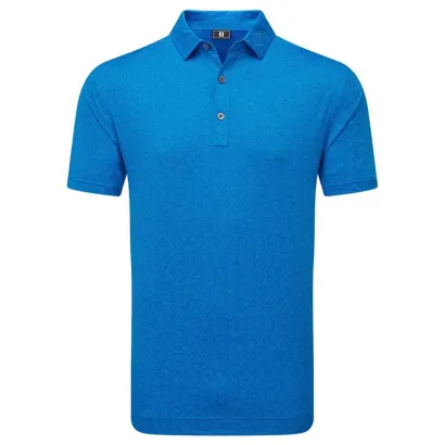 Polo de golf homme FootJoy Floral