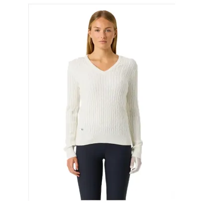 Pull femme Madelene torsadé en coton Daily Sports