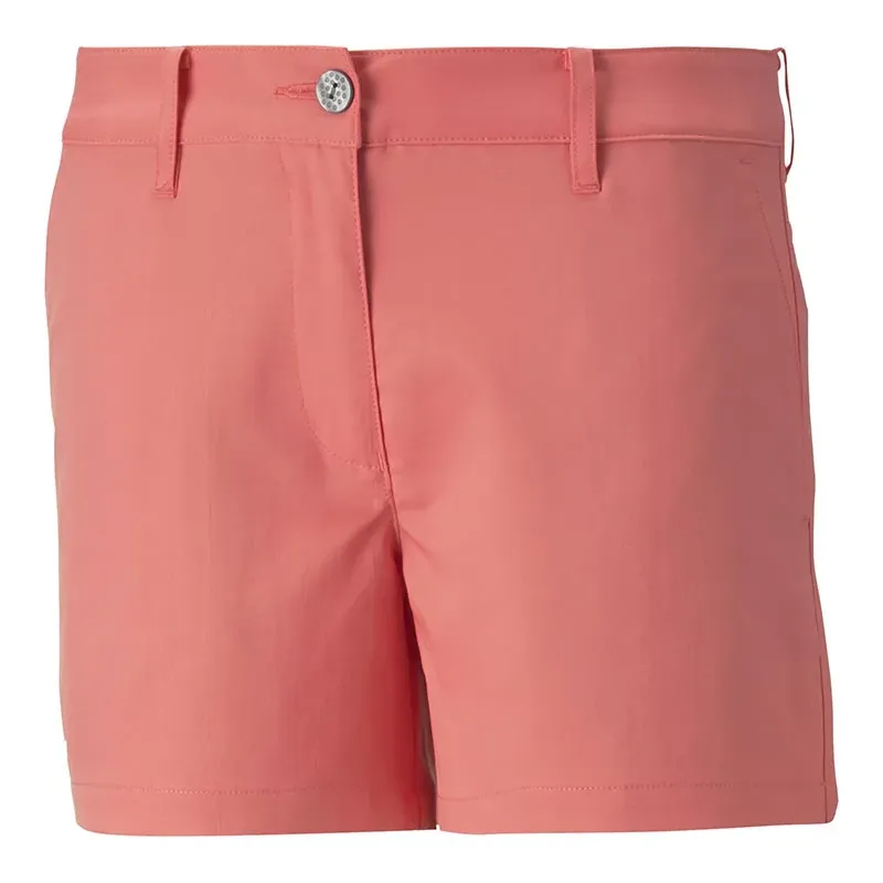 Puma - Bermuda Junior Uni Rose Fille - Golf Plus Puma - Bermuda Junior Uni Rose Fille - Golf Plus