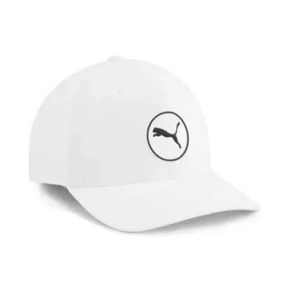 Puma - Casquette Circle Tech Homme Blanc - Golf Plus