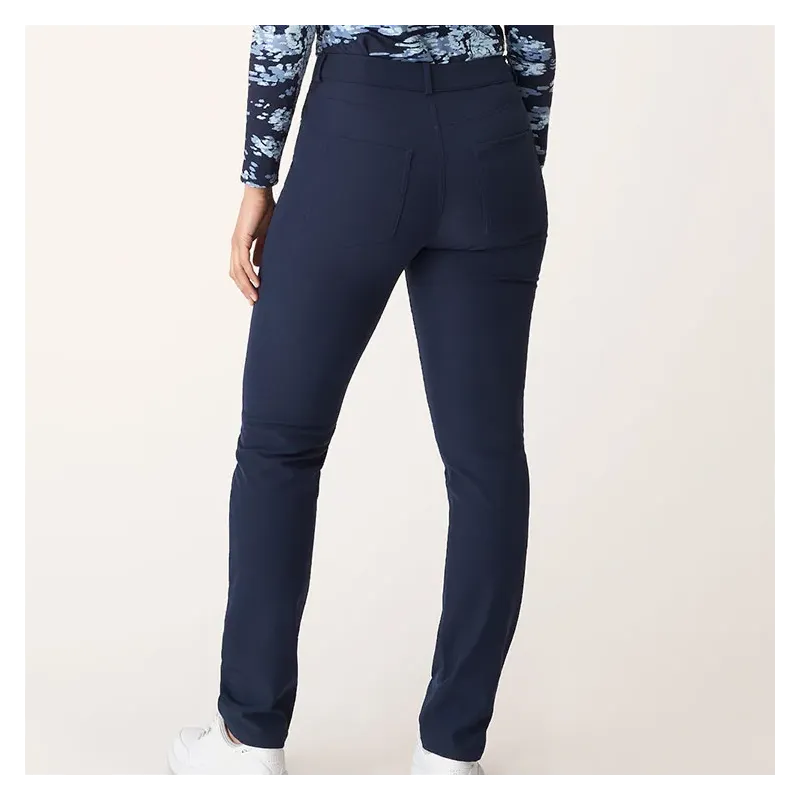 Rohnisch Achat Pantalon Femme Chaud Deperlant Bleu Golf Plus