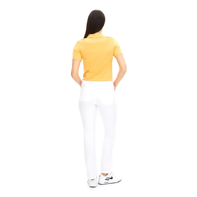 Rohnisch - Pantalon Chie Uni Blanc Femme Face Arrière - Golf Plus Rohnisch - Pantalon Chie Uni Blanc Femme Face Arrière - Golf Plus