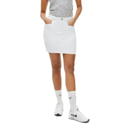 Rohnisch - Jupe Chie Comfort Uni 50 Blanc Porté Face  - Golf Plus