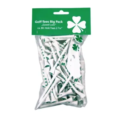 Sportiques Sachet 80 Tees Trefle Golf Plus