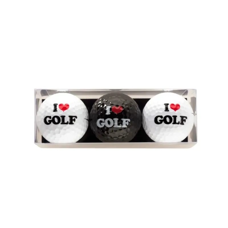 Golf Plus - Boîte 3 Balles Lov Golf - Achat/vente Golf Plus - Boîte 3 Balles Lov Golf - Golf Plus
