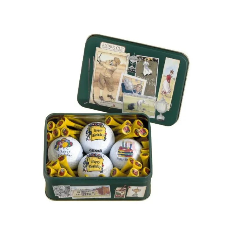 Golf Plus - Boîte Tees + Balles Anniversaire - Achat/vente Golf Plus - Boîte Tees + Balles Anniv